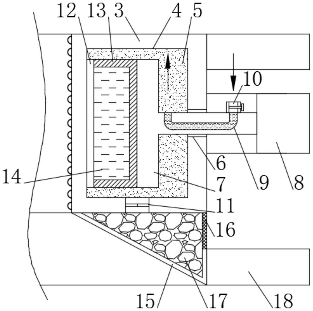 Thermal-type based oily sewage pipeline cleaning device