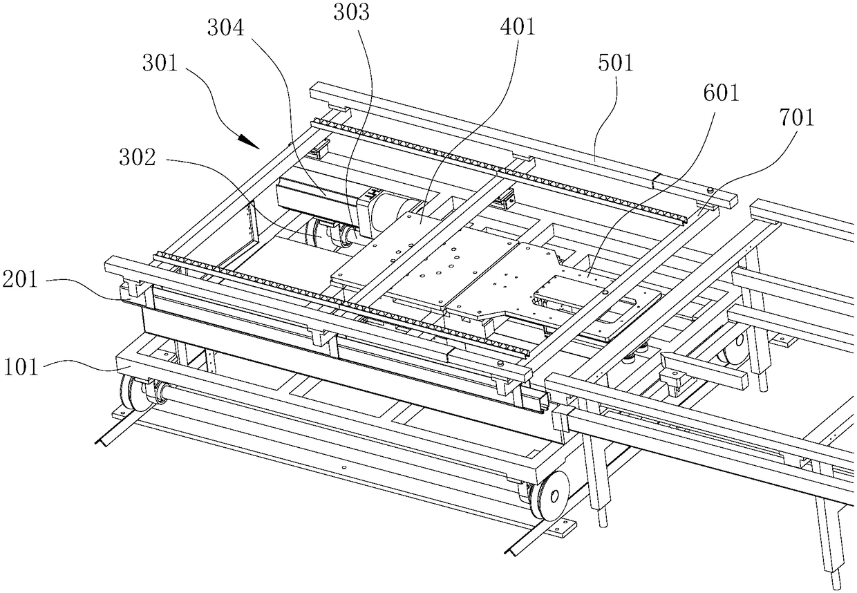 An additive printing equipment platform calibration transfer vehicle