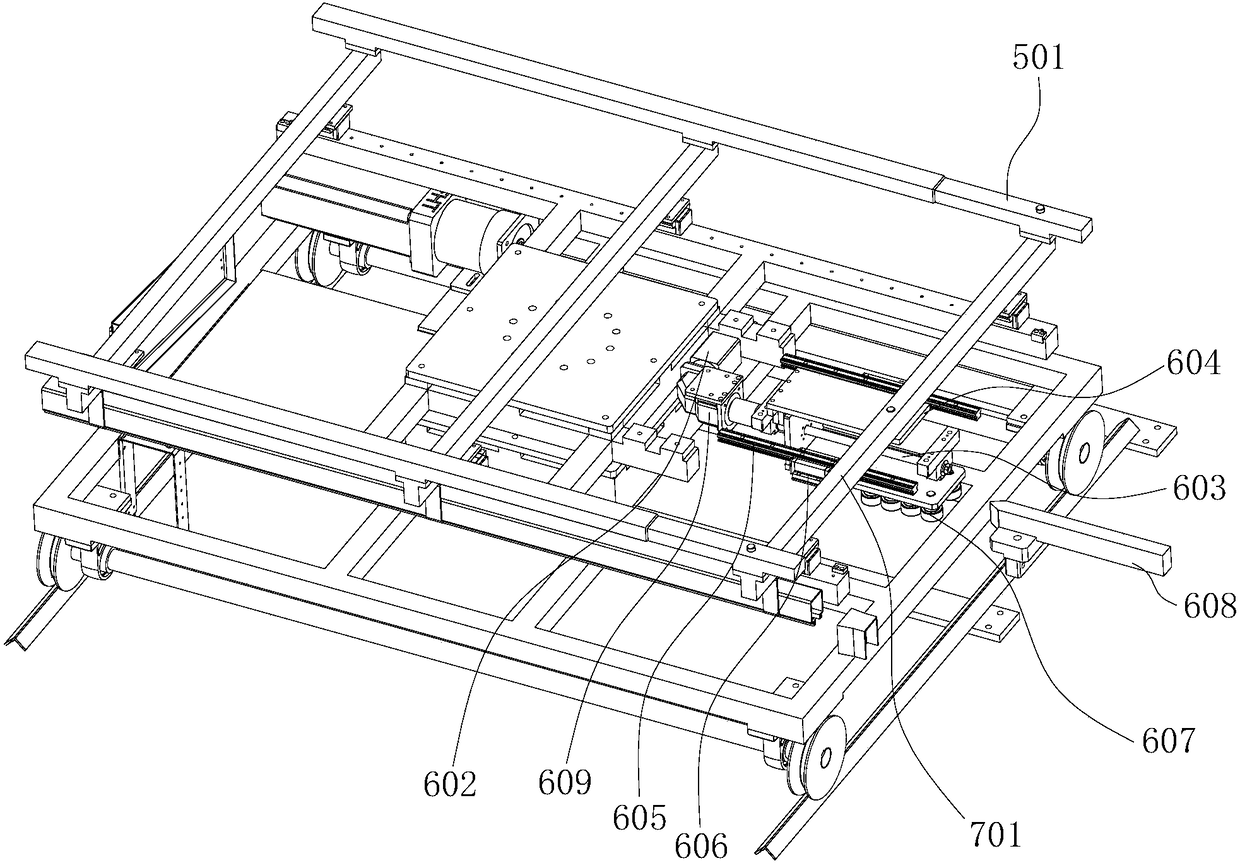 An additive printing equipment platform calibration transfer vehicle