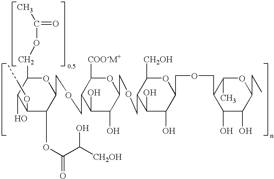 Calcium stable high acyl gellan gum for enhanced colloidal stability in beverages