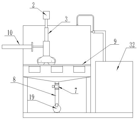 Ceramic filter plate cleaning machine