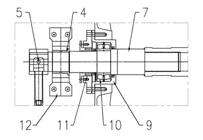 Ship magnetic separator suitable for seawater separation