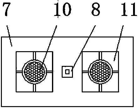 Garbage compaction device with deodorizing function