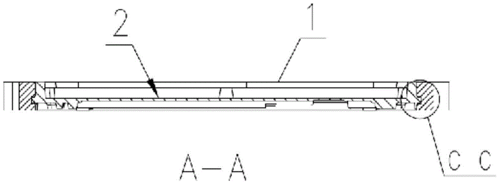 Metal mobile phone frame and production method thereof