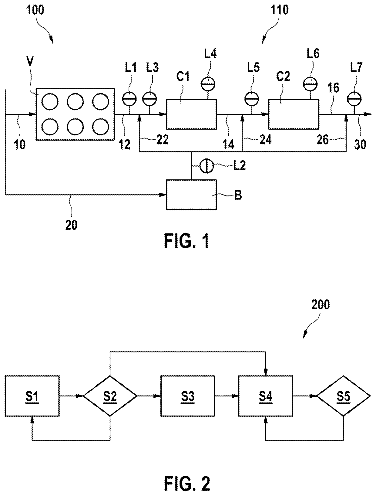 Lambda compensation with exhaust-gas burner