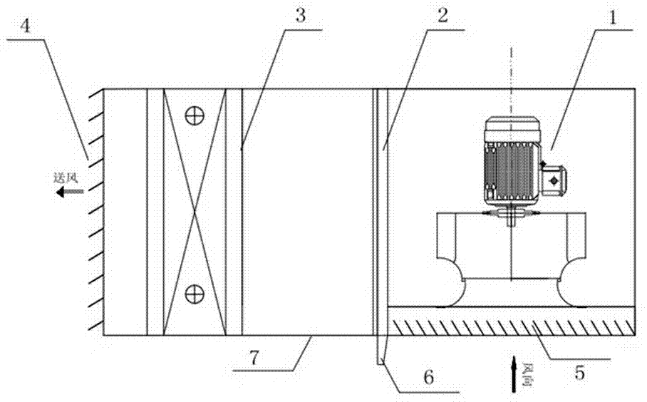 Multifunctional ventilating device with sand removing function