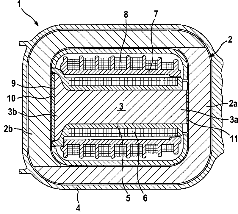 Device for storing energy and transforming energy