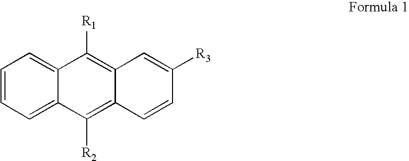 Anthracene derivatives and organic light emitting device using the same as a light emitting material