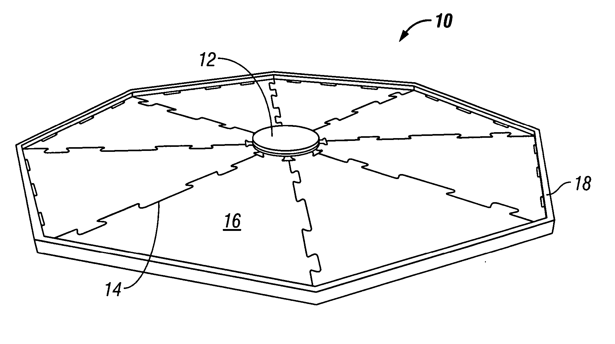 Crawl space storage system