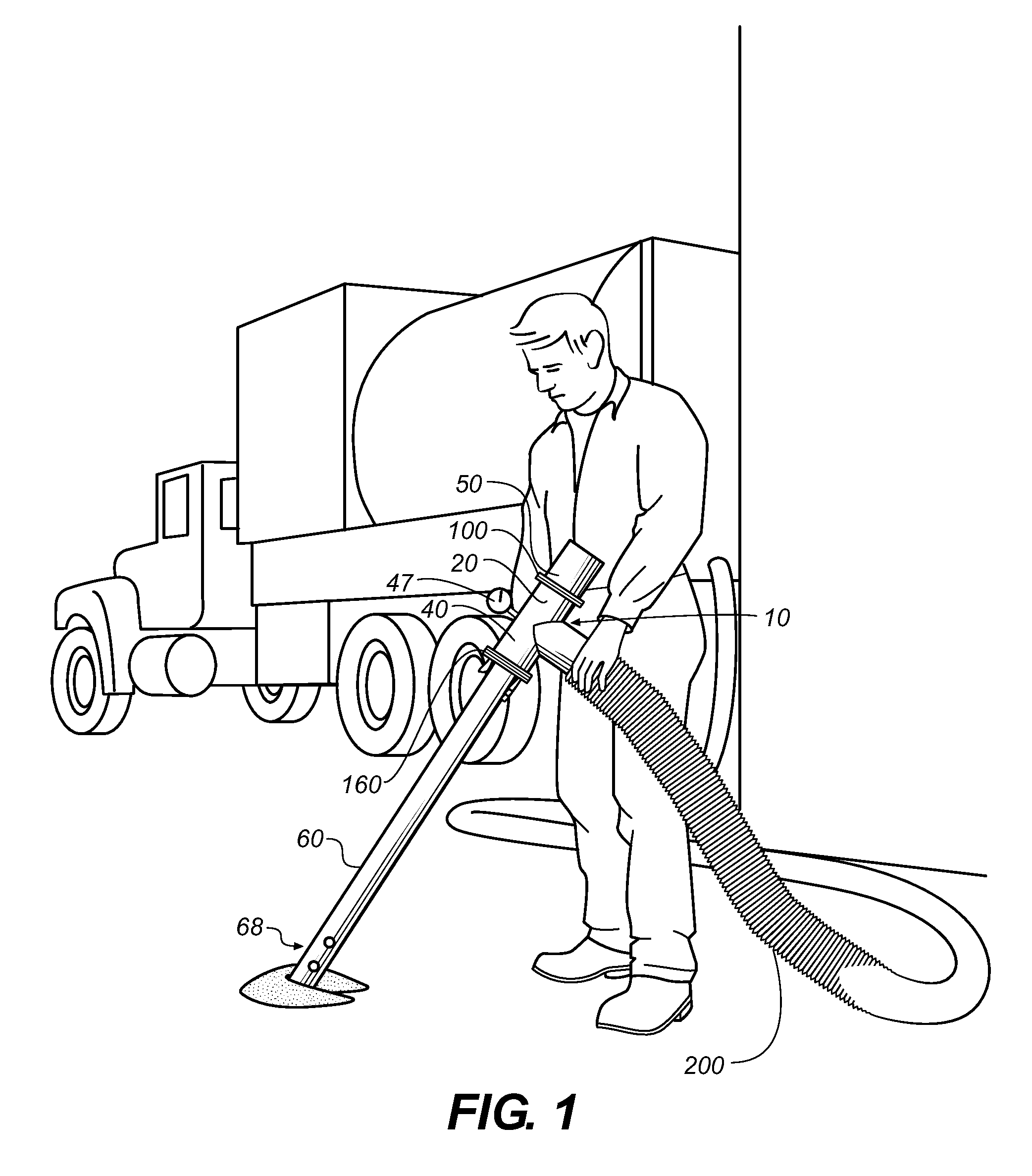 Self-limiting vacuum nozzle and methods for using same