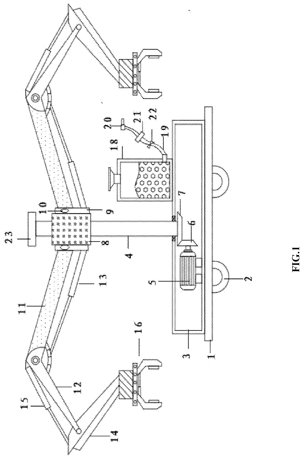 Rescue robot and method for searching trapped persons for firefighting