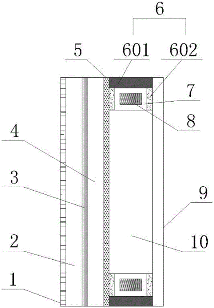 Self-cleaning liquid-crystal light-dimming hollow compound glass