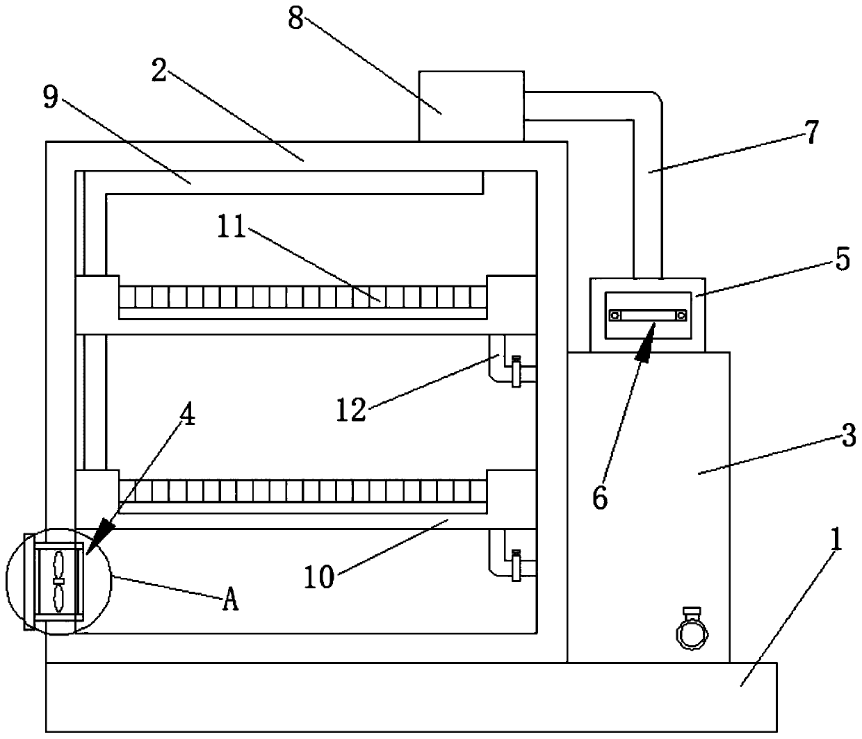 Cultivation device for aquatic glowworms