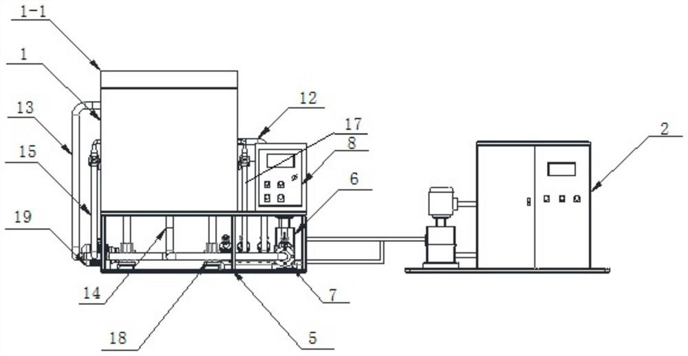 A quick-freezing system for frozen food and a method for preparing freezing liquid used in the system