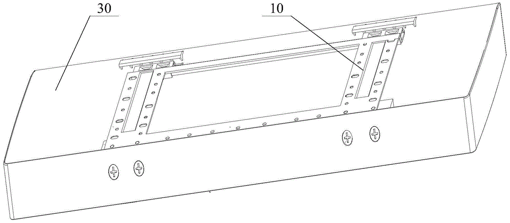 Fastening device and air conditioning system