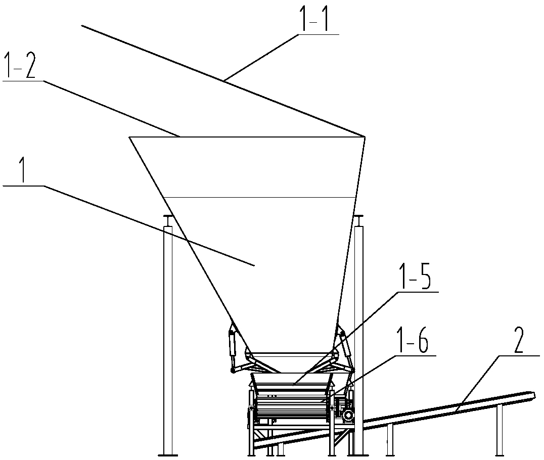 Integrated garbage treatment system for household garbage sanitary landfill