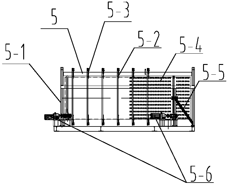 Integrated garbage treatment system for household garbage sanitary landfill