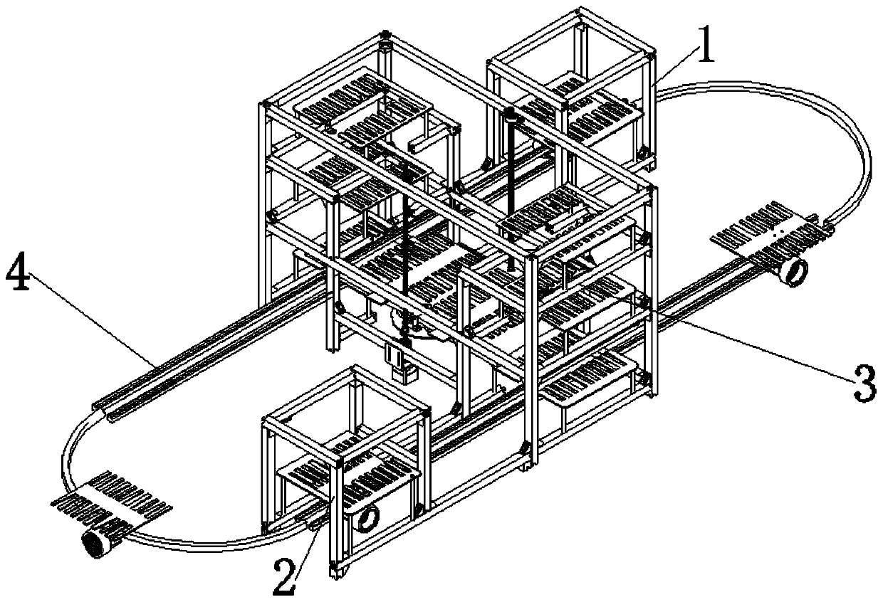 Three-dimensional parking method