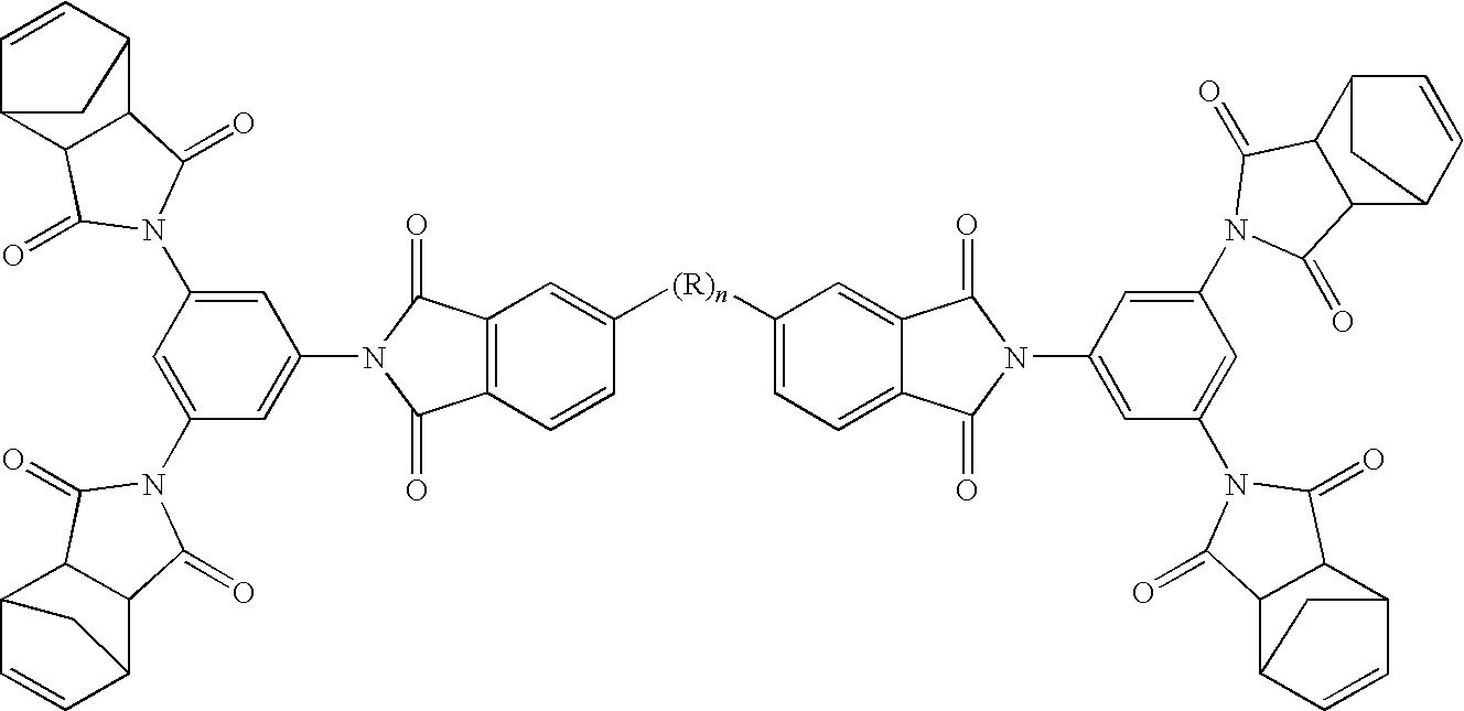 Single-step-processable polyimides