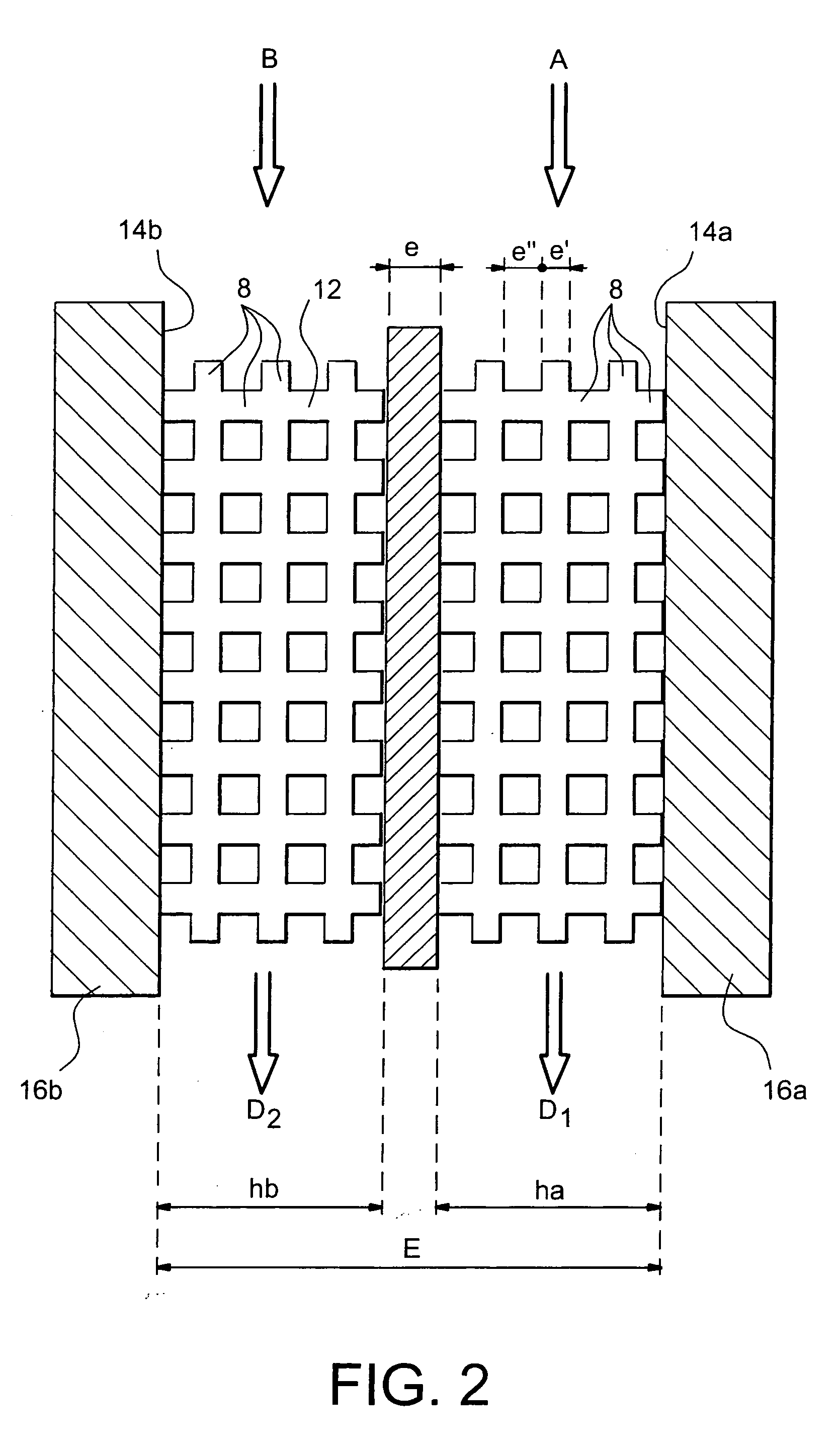 Honeycomb structure and method for production of said structure