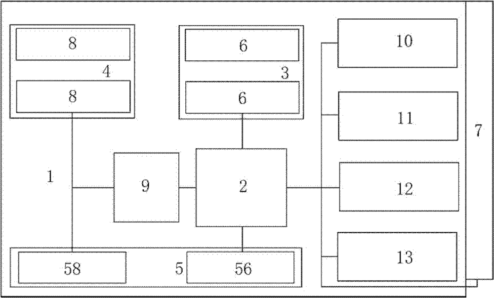 Braille reading and writing device based on hot and cold signals