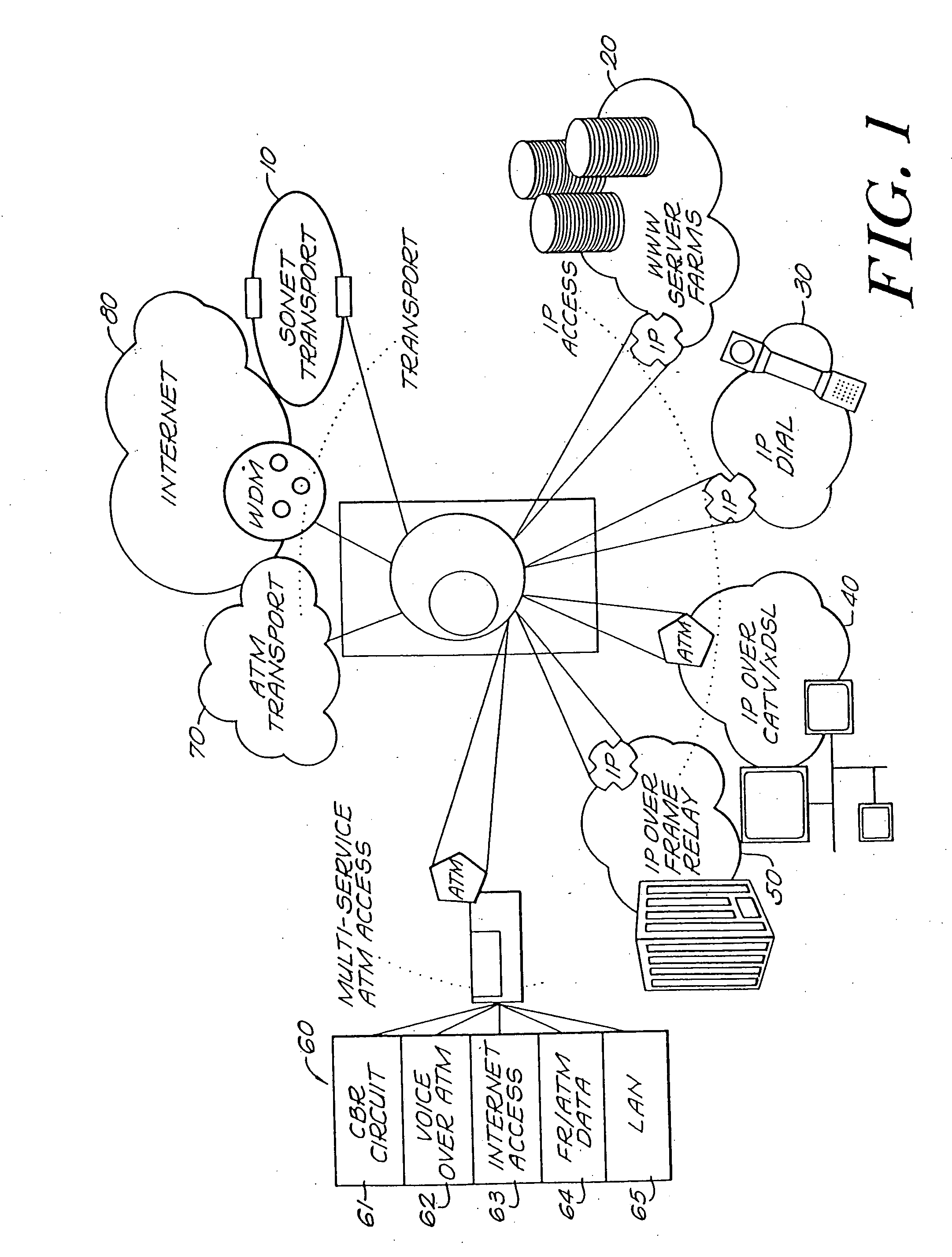 Interconnect network for operation within a communication node