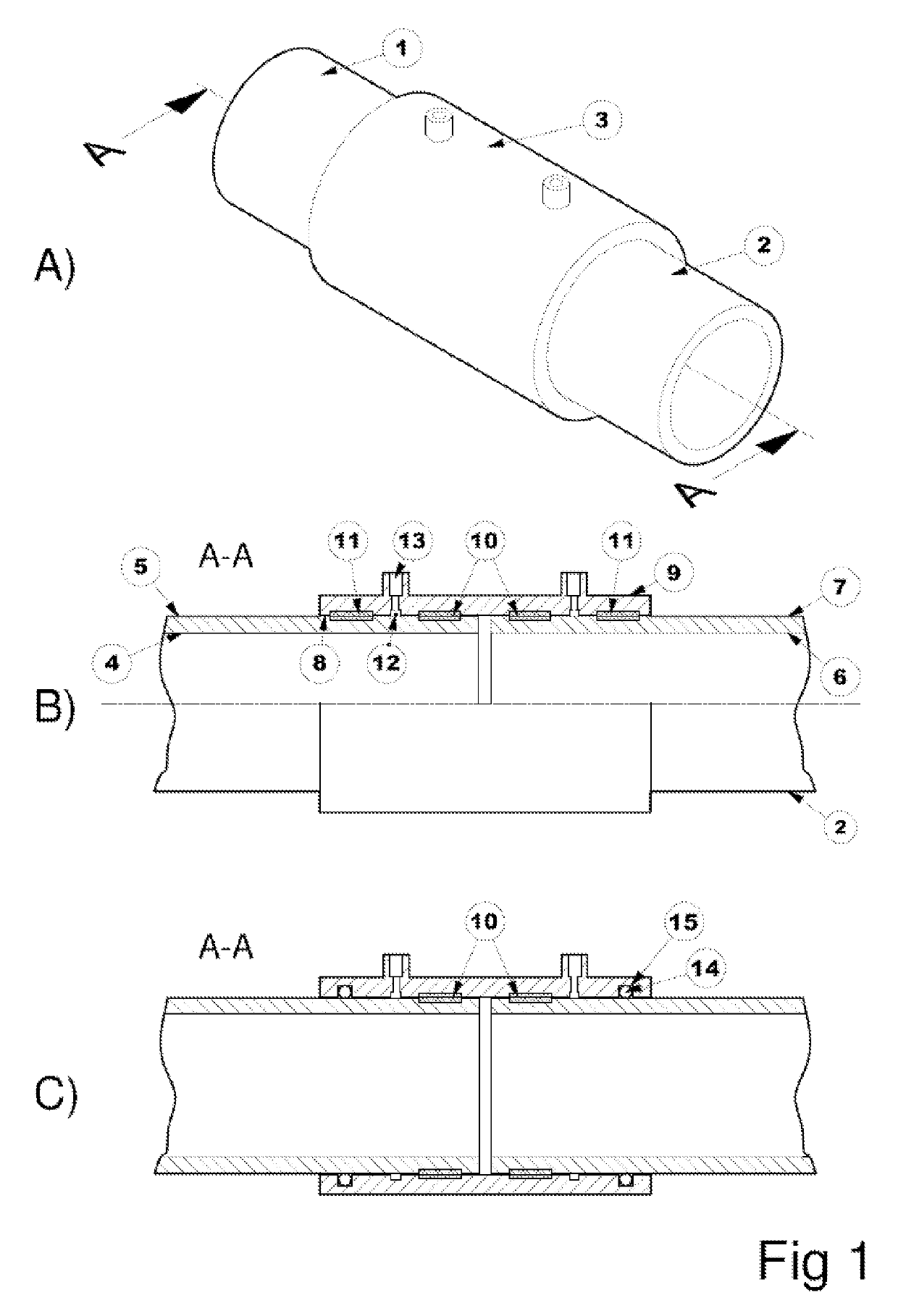 Pipe fittings allowing non-destructive pressure testing of integrity of seals