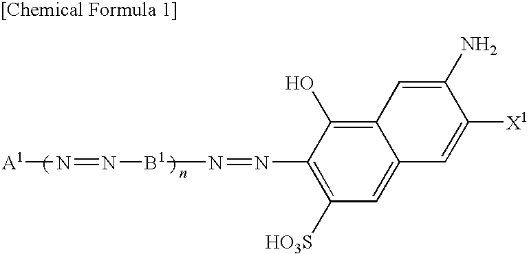 Composition for anisotropic pigmented film, anisotropic pigmented film, and polarizing element