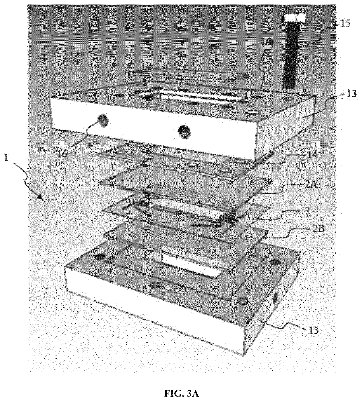 Microchip for free flow electrophoresis