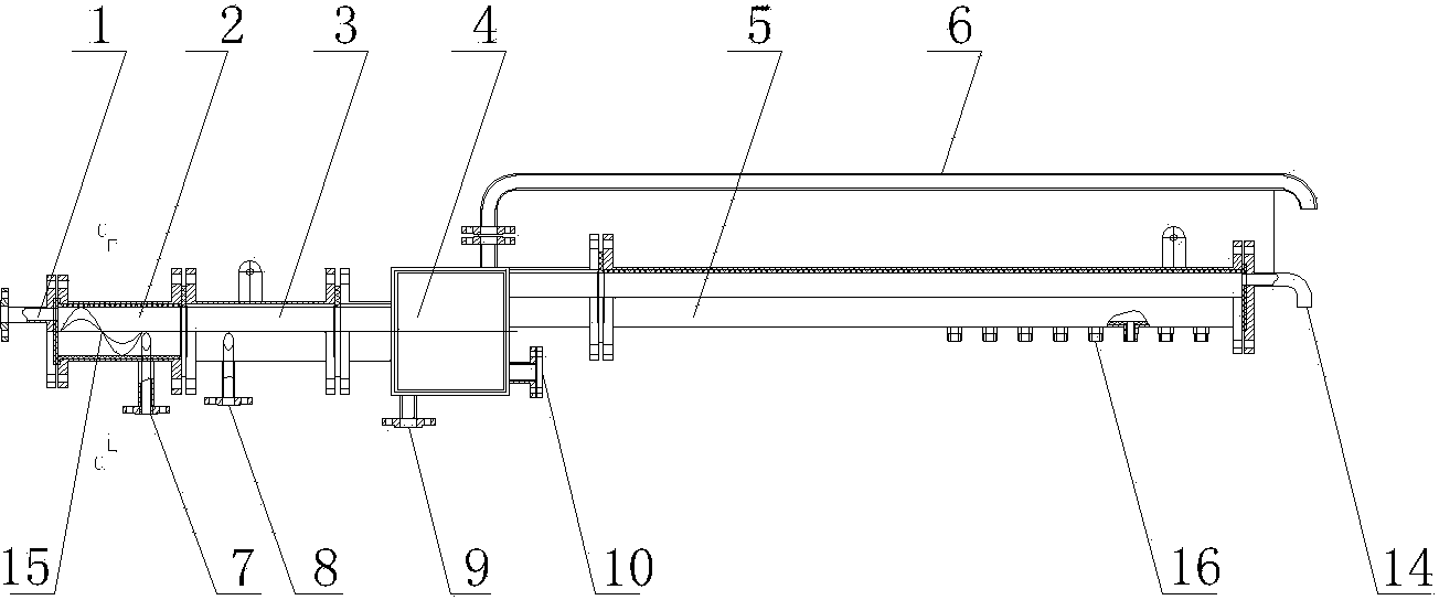 Urea sulfate reactor and application thereof