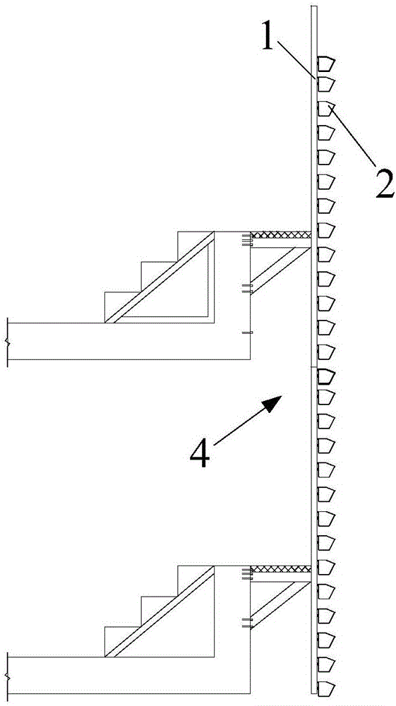 Vertical greening system