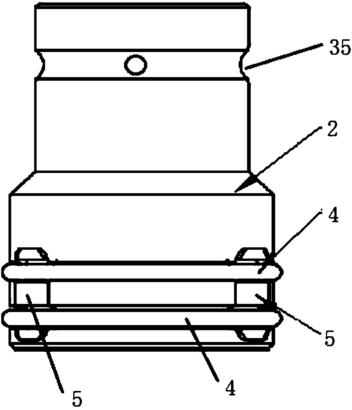 An inspection wrench with functions of pre-installation and recovery of nuts