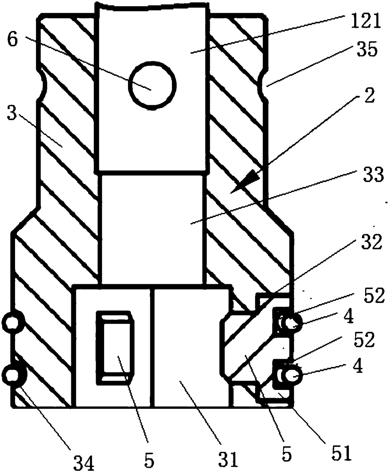 An inspection wrench with functions of pre-installation and recovery of nuts