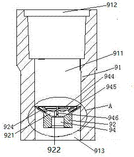 Curve telescopic mechanical arm