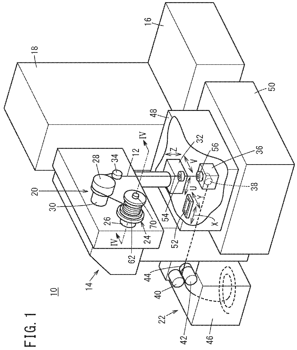 Fixing structure of wire bobbin and fixing method of the same