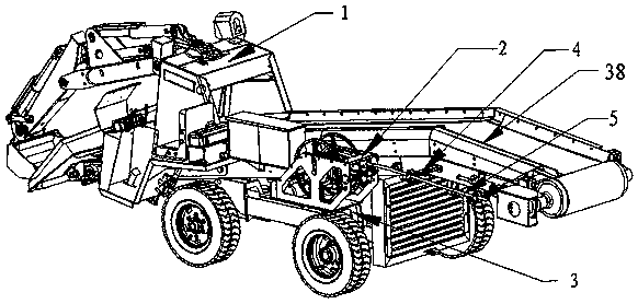 Loading machine with automatic winding and unwinding function