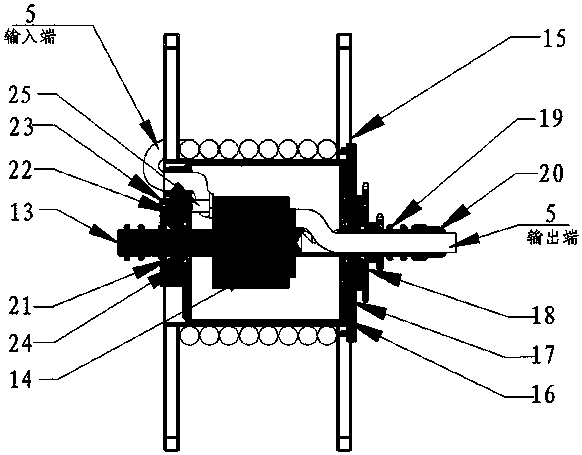 Loading machine with automatic winding and unwinding function