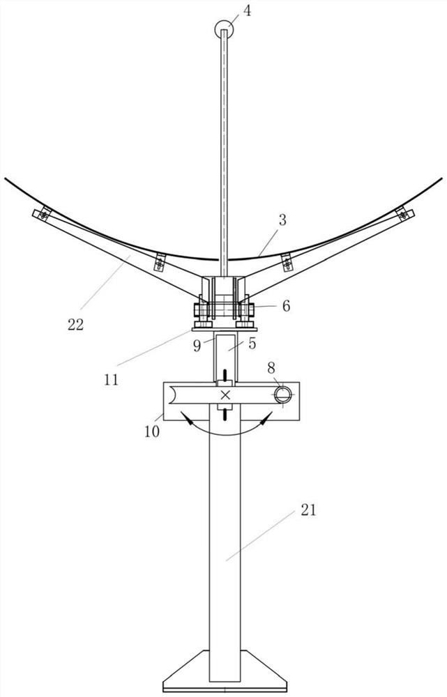 Double-shaft groove type solar thermal collector and steam hot water system