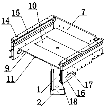 A motor-driven solar panel rotating device