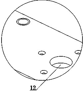 A motor-driven solar panel rotating device