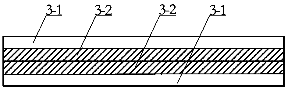 Dry type particle granularity measuring method