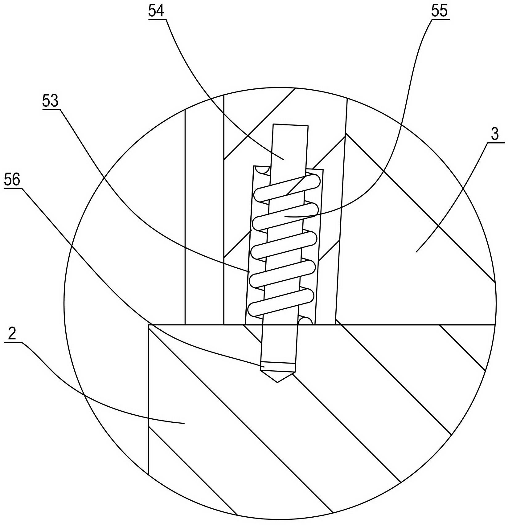 Magnetic tile adhering clamp for direct-current motor