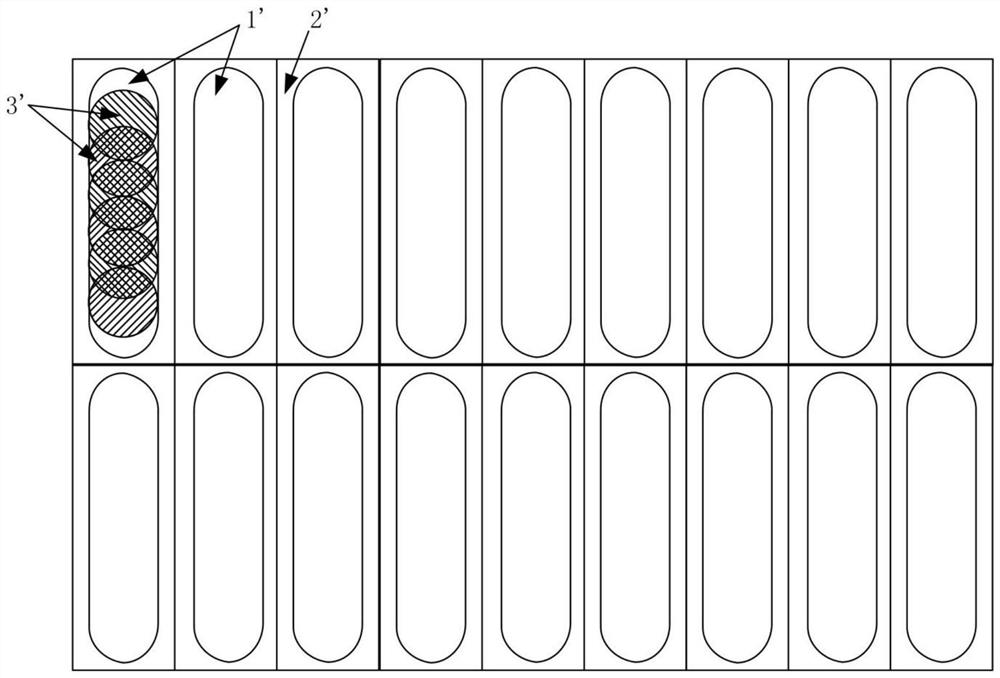 Substrate with pixel structure, optoelectronic device containing same and printing method