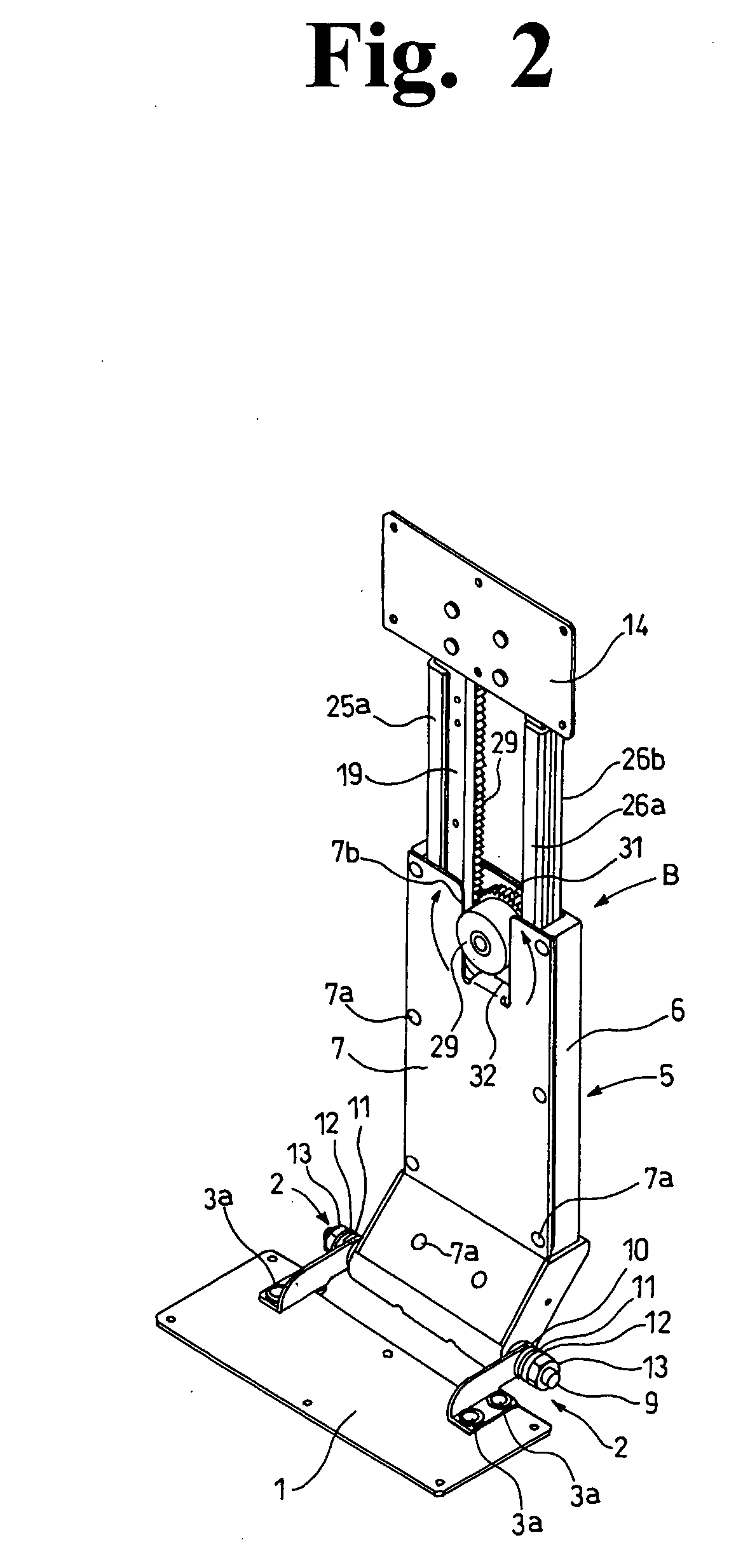 Stand for display monitor