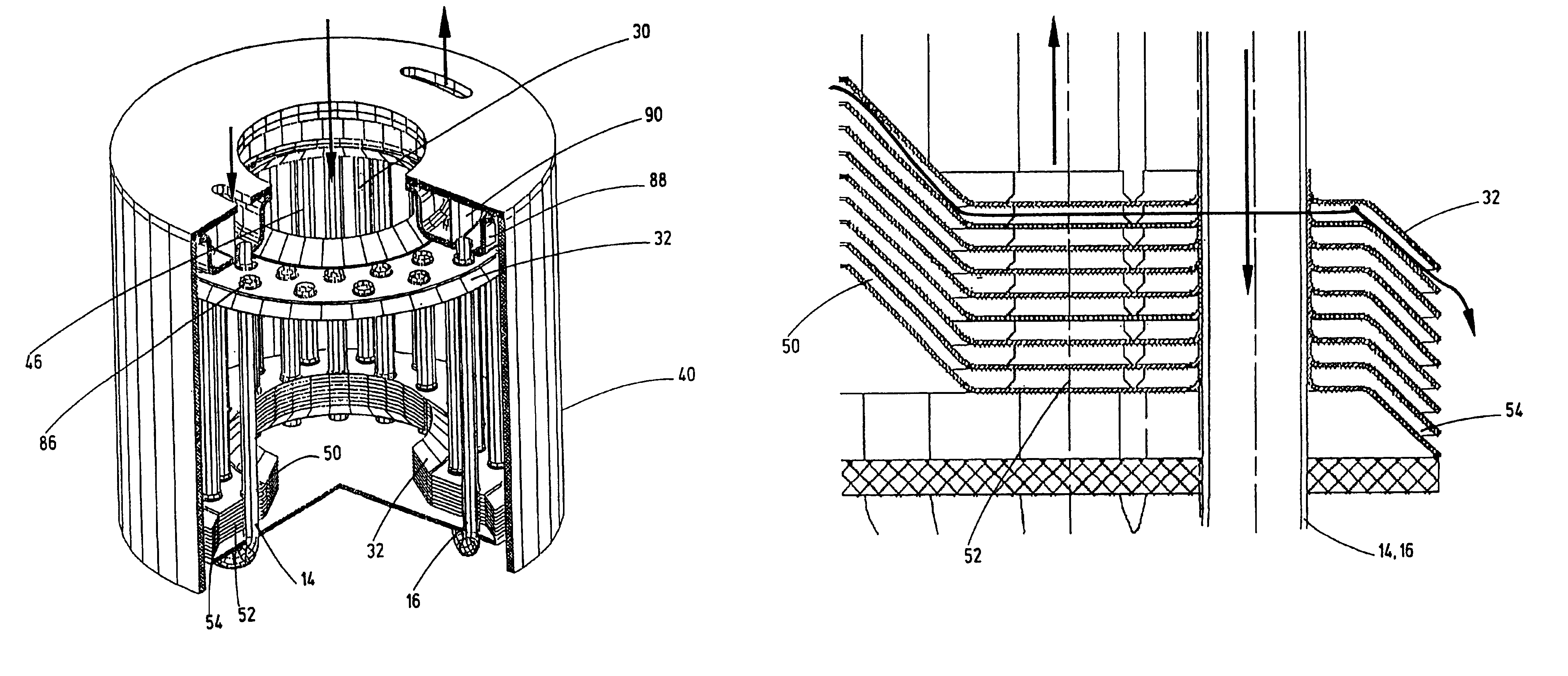 Cooler and method of cooling a medium