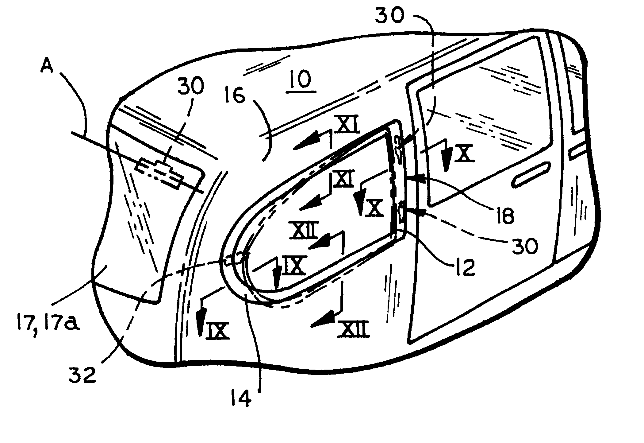 Articulated window assembly for vehicles