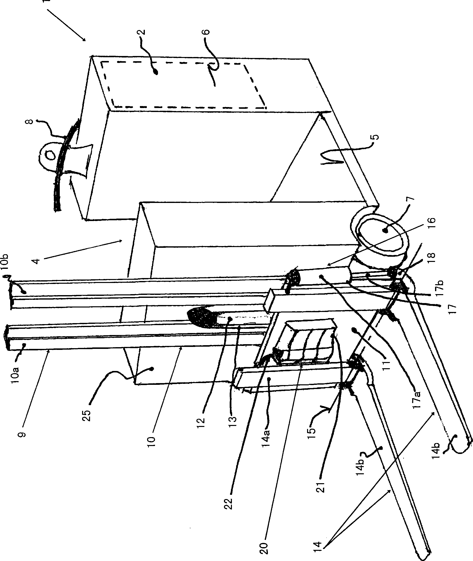 Industrial truck with a lifting device and a trailer device