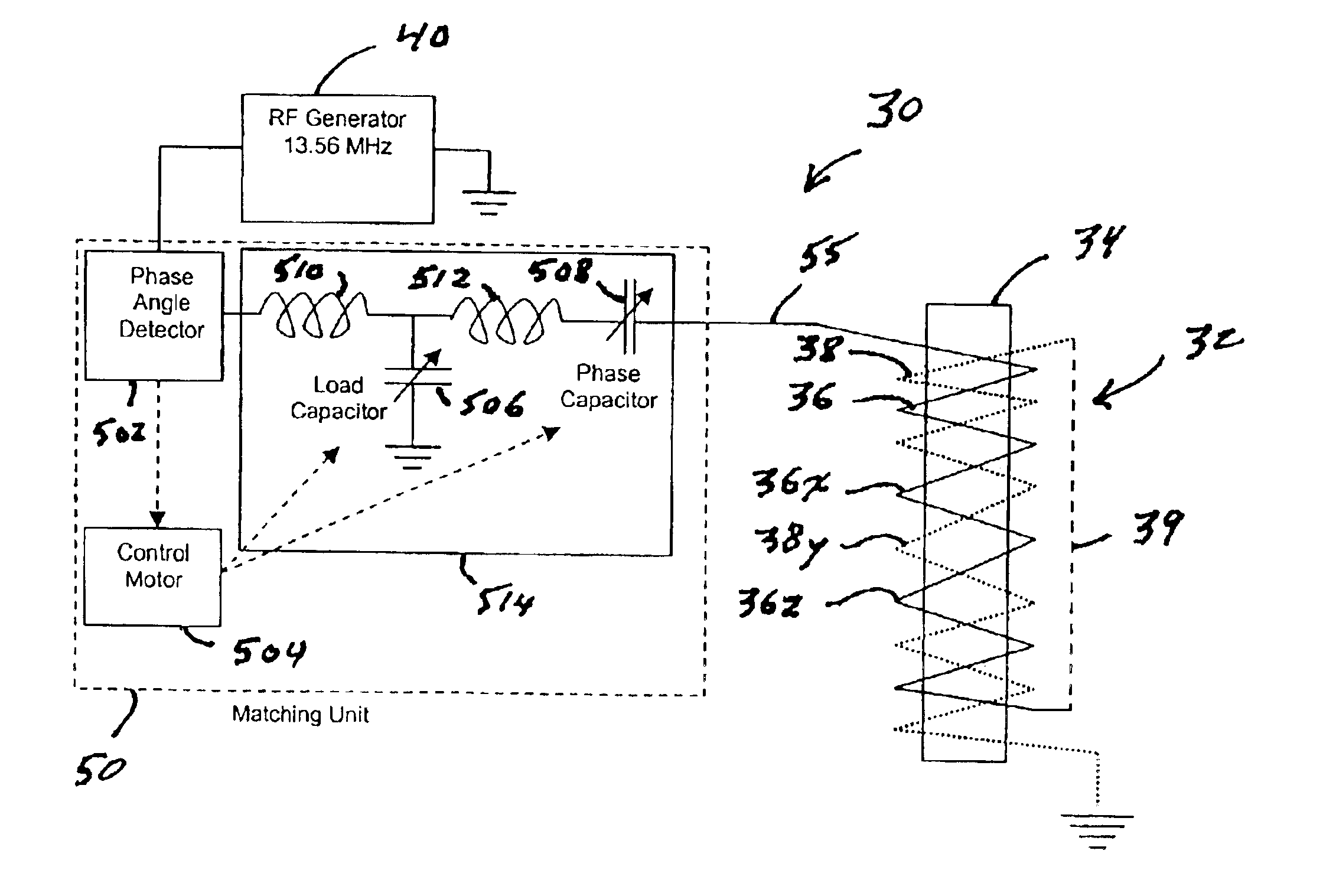 Single-tube interlaced inductively coupling plasma source