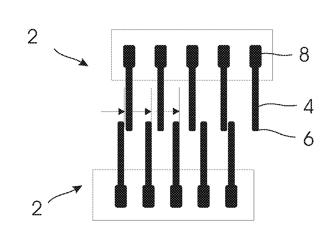 Micro electro-mechanical strain displacement sensor and usage monitoring system