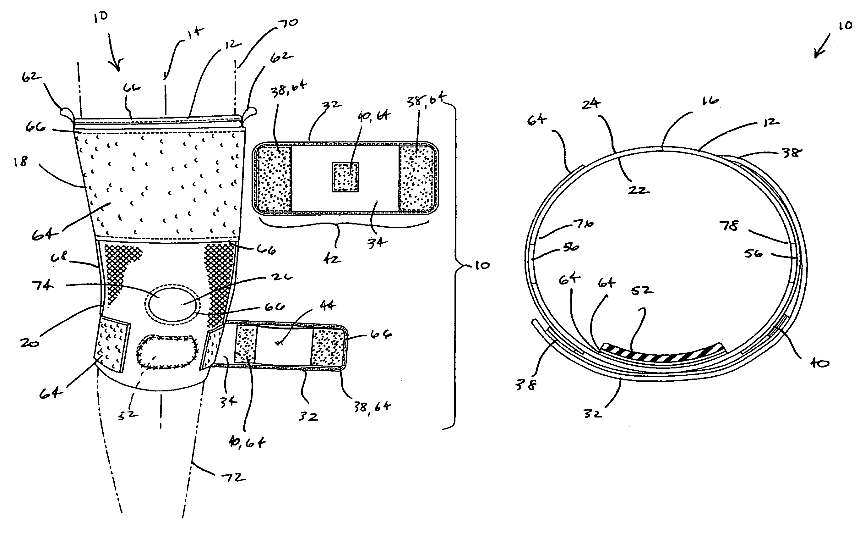 Neuromusculoskeletal knee support device